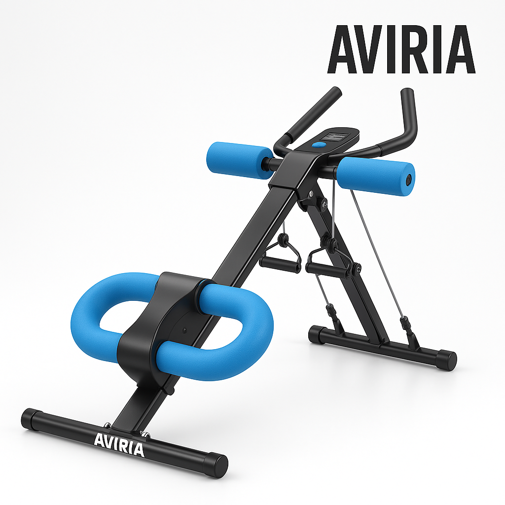 AVIRIA fitness equipment on a white background